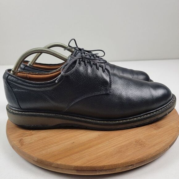 Allen Edmonds Wanderer Plain Toe‎ Oxfords Mens Black Dress Shoes Size 11.5 D main image 7